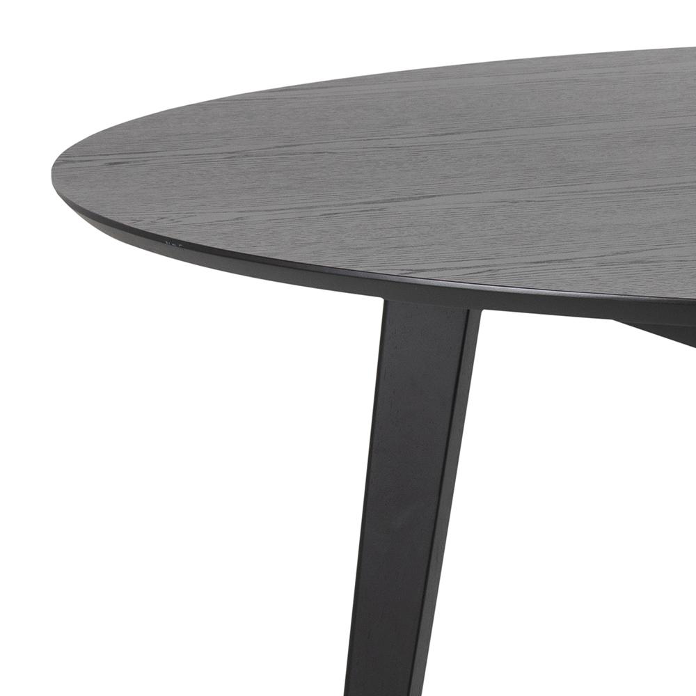 Eetkamertafel Roxby 8211 Zwart Eiken Fineer 8211 140 Cm Eetkamertafel Roxby 8211 Zwart Eiken Fineer 8211 140 Cm