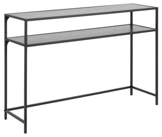 Haltafel Seaford 8211 Zwart Melamine 8211 Metaal