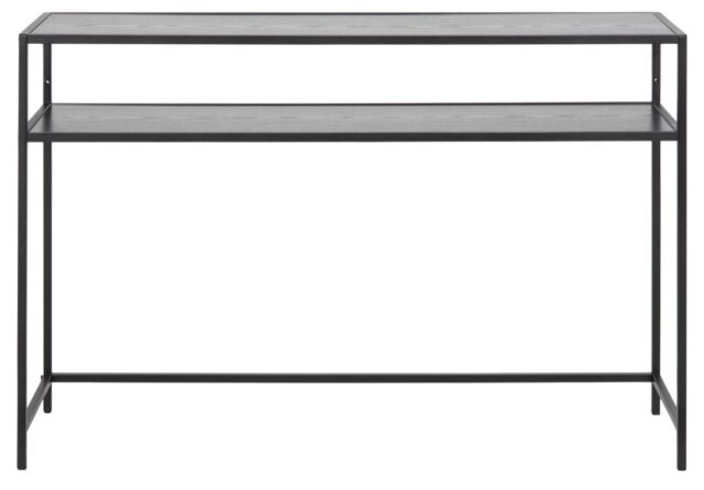 Haltafel Seaford 8211 Zwart Melamine 8211 Metaal