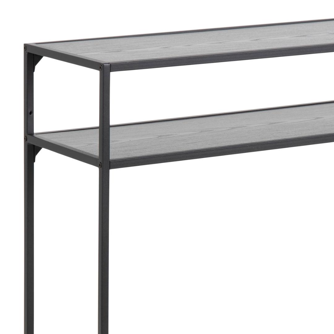 Haltafel Seaford 8211 Zwart Melamine 8211 Metaal