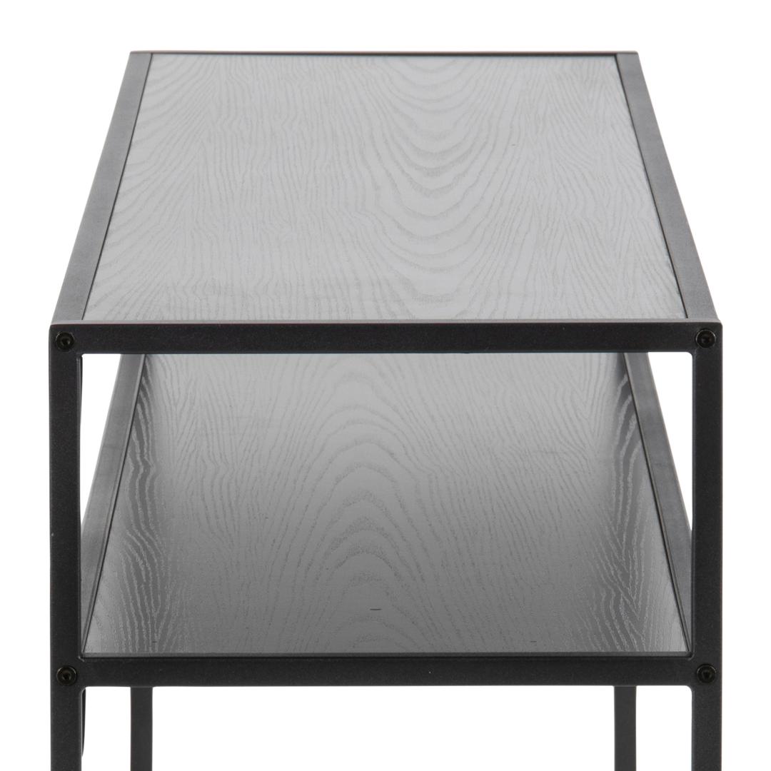 Haltafel Seaford 8211 Zwart Melamine 8211 Metaal