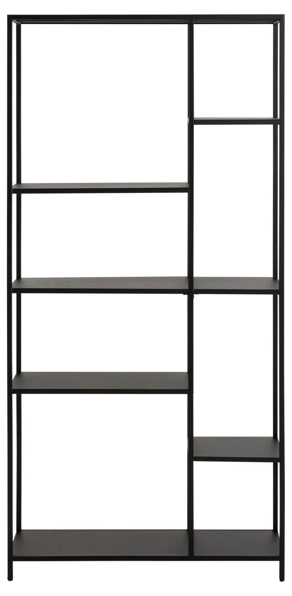 Boekenkast Newcastle 8211 Zwart Mat 8211 Metaal