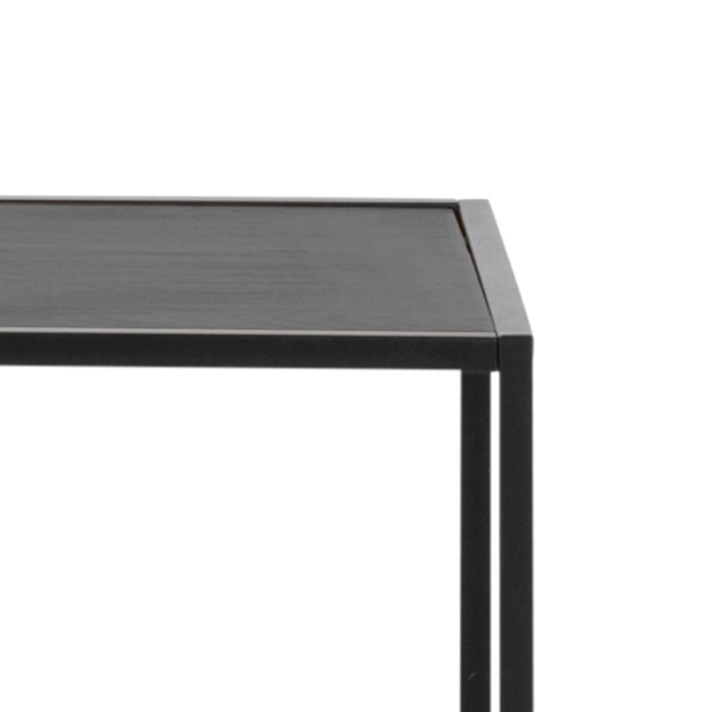 Boekenkast Seaford 8211 Zwart Melamine 8211 Metaal