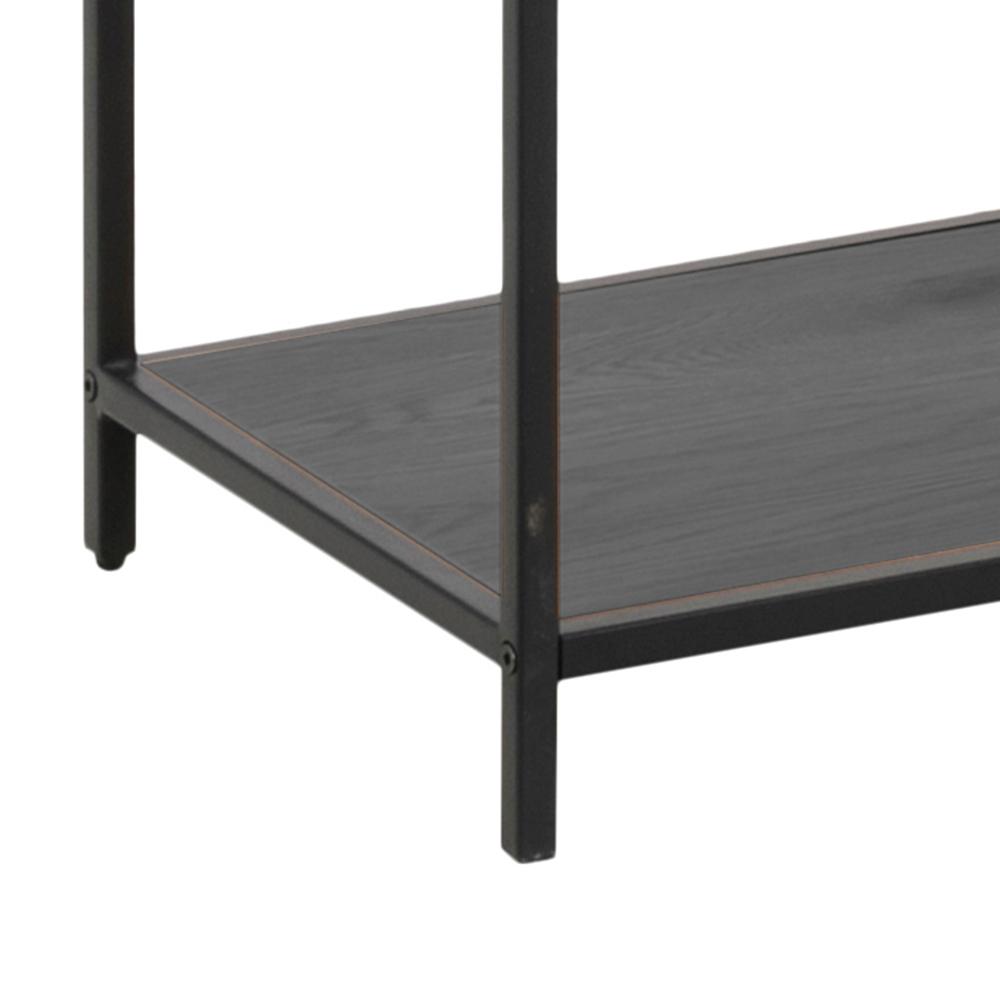 Boekenkast Seaford 8211 Zwart Melamine 8211 Metaal