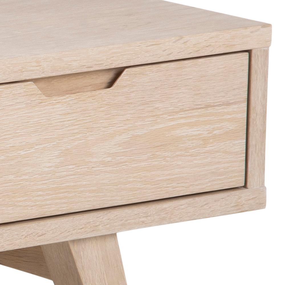 Tv Dressoir A Line 8211 Wit Geolied Eikenfineer