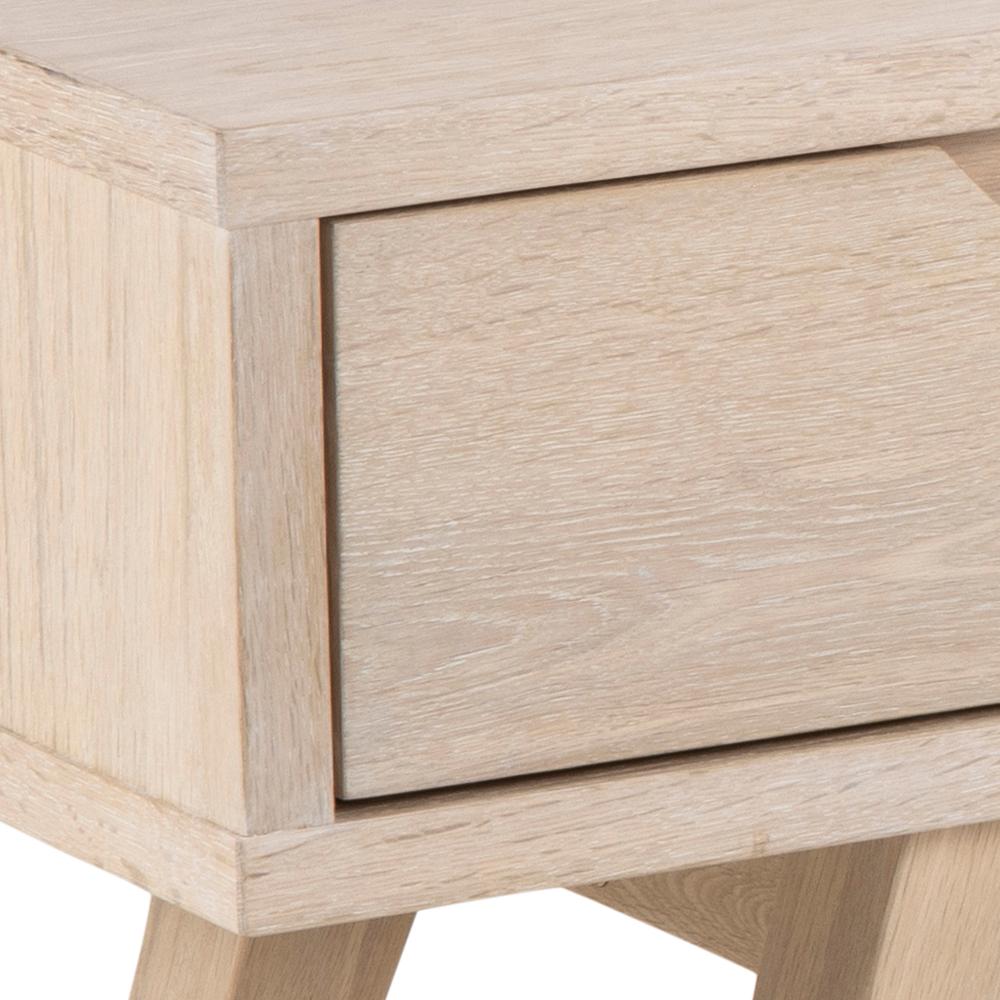 Tv Dressoir A Line 8211 Wit Geolied Eikenfineer