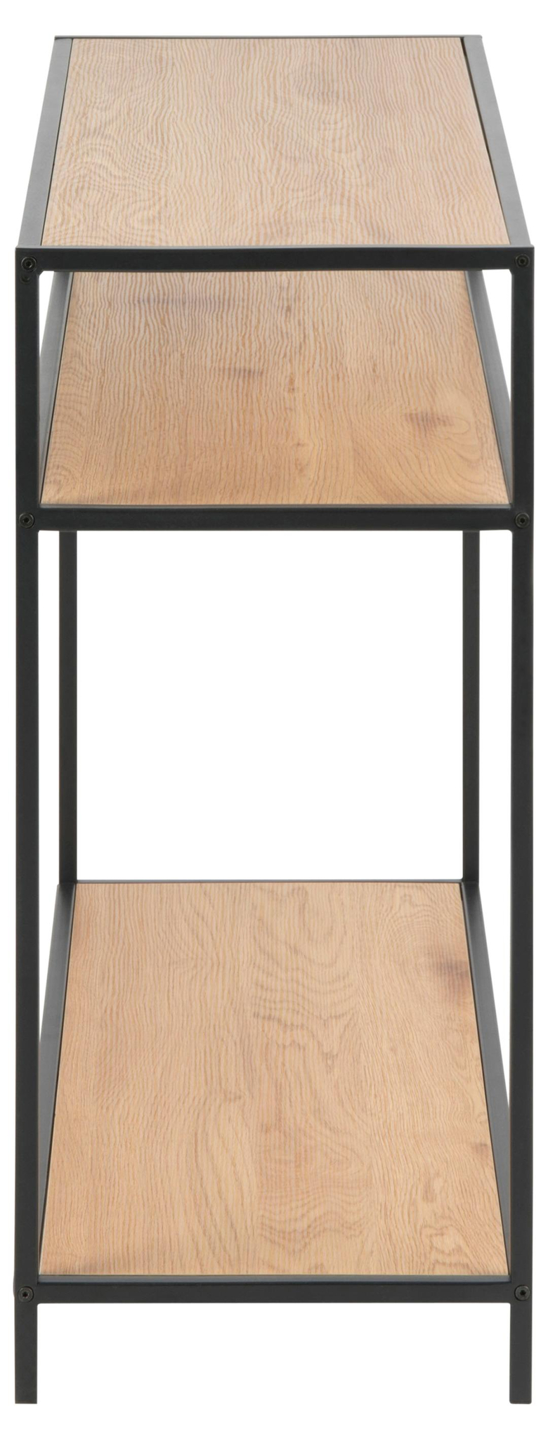 Haltafel Seaford 8211 Ruw Eiken Look 8211 Metaal