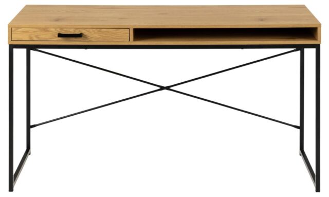 Bureau Seaford 8211 Mat Wild Eiken Melamine Bureau Seaford 8211 Mat Wild Eiken Melamine