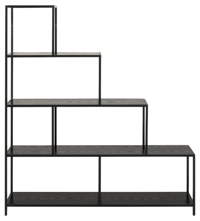 Boekenkast Seaford 8211 Zwart Essen 8211 Metaal