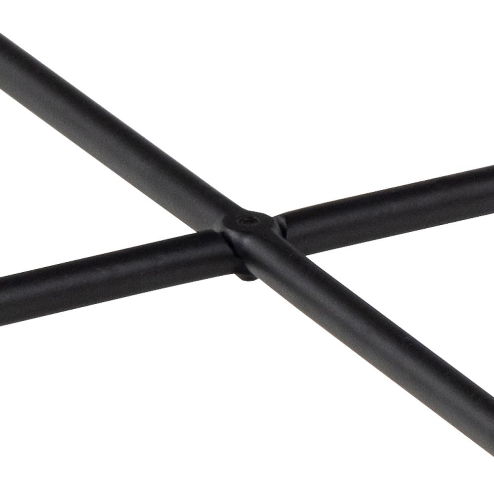 Bijzettafel Avila 8211 Zwart Gepolijst Kunstmarmeren Blad 8211 Metaal