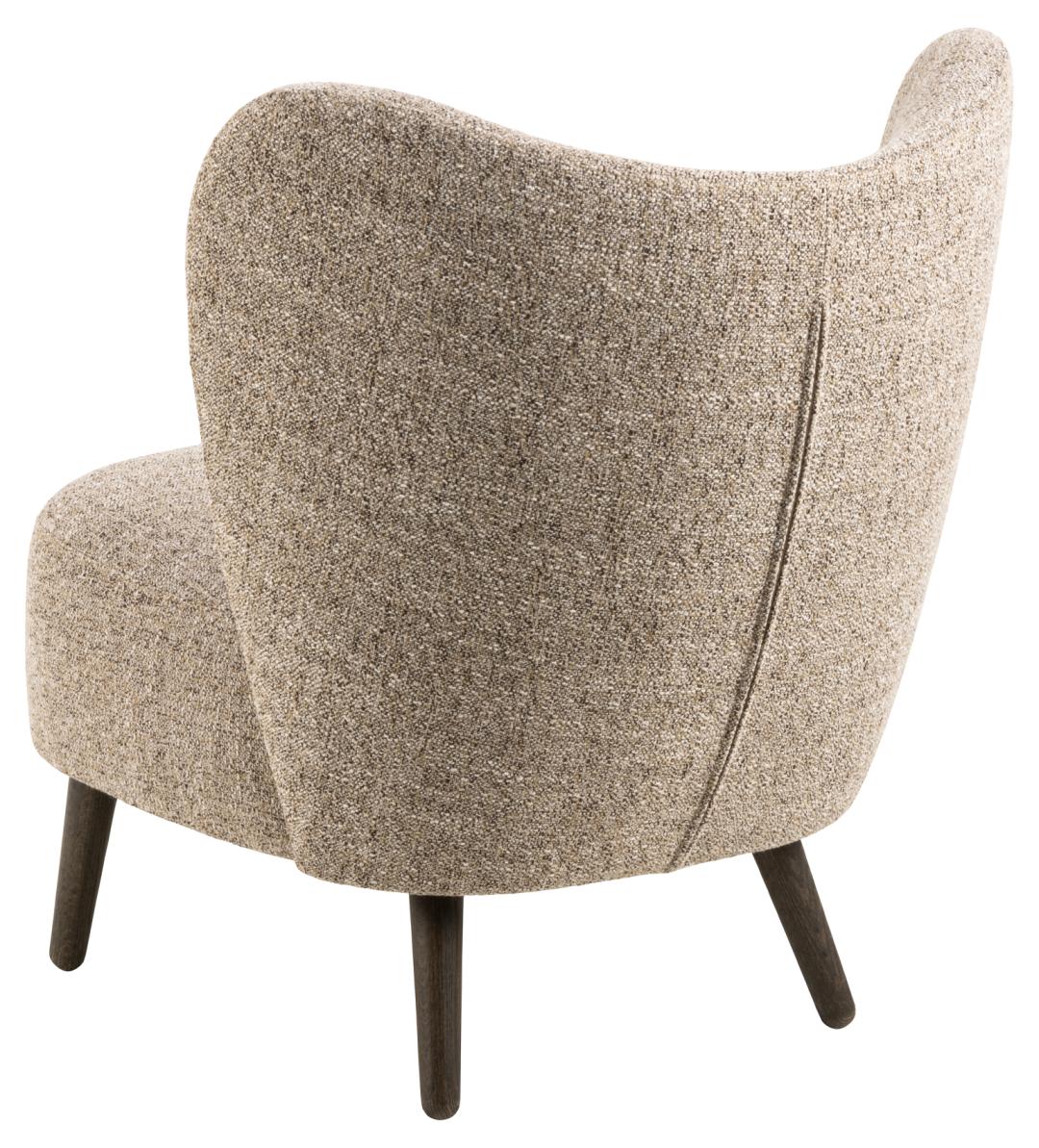 Loungestoel Elmont 8211 Stof Java Mokka 8211 Eikenhout Loungestoel Elmont 8211 Stof Java Mokka 8211 Eikenhout