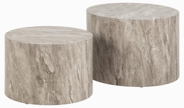 Salontafel Set Dobbelstenen 8211 Marmer Look