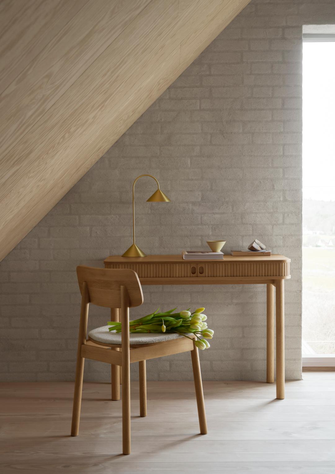 Bureau Langley 8211 Eikenhouten Fineerblad 8211 100 Cm