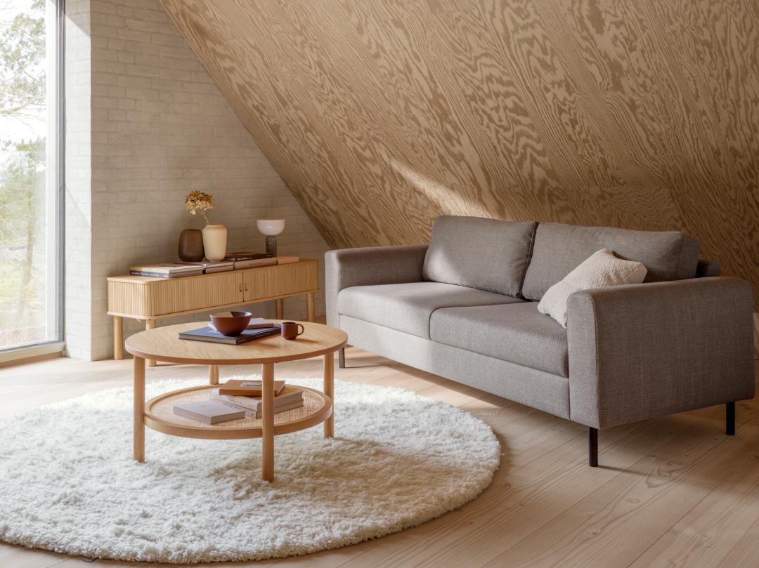 Tv Dressoir Langley 8211 Naturel Eikenhout