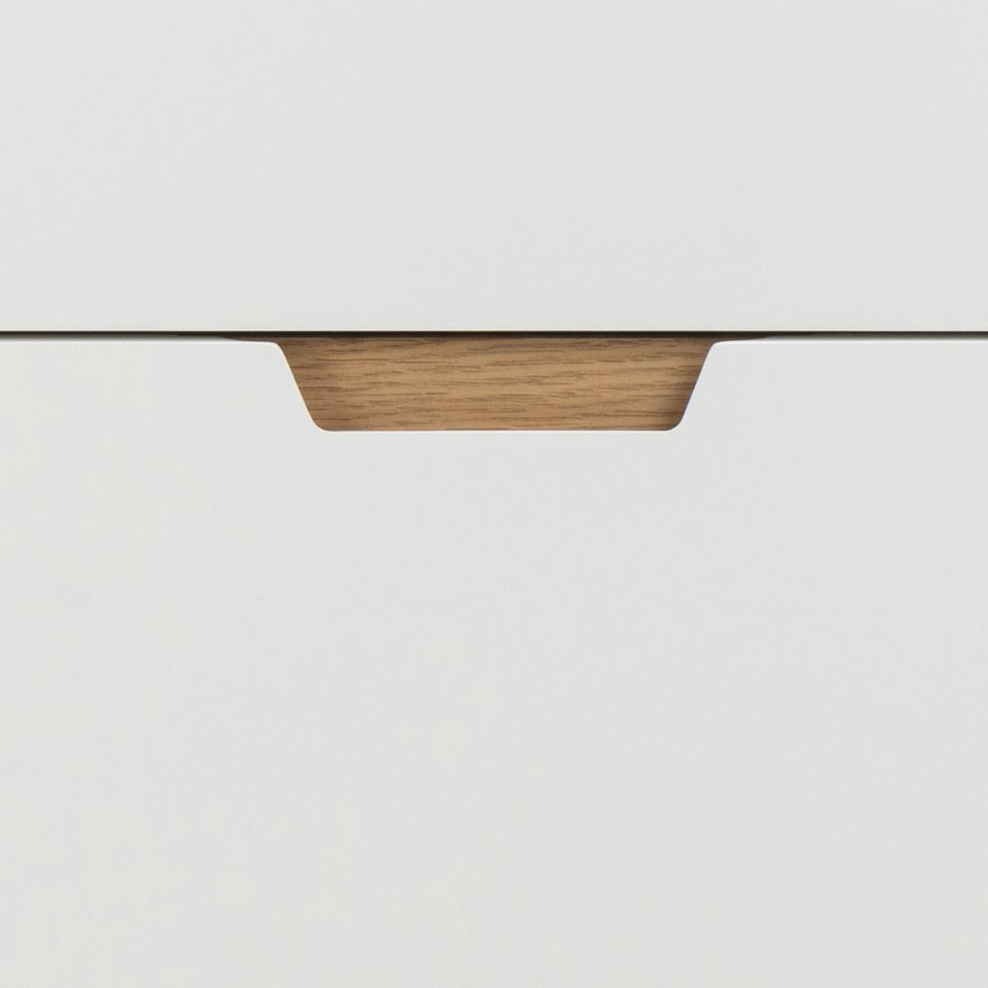 Ladekast Lowell 8211 Wit Mdf 8211 Eiken 8211 4 Laden Ladekast Lowell 8211 Wit Mdf 8211 Eiken 8211 4 Laden