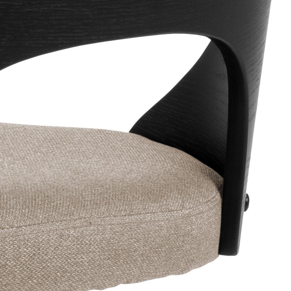 Barkruk Lucy 8211 Stof Zand 8211 Eiken Fineer 8211 Metaal Minimale Bestelling 2 Stuks