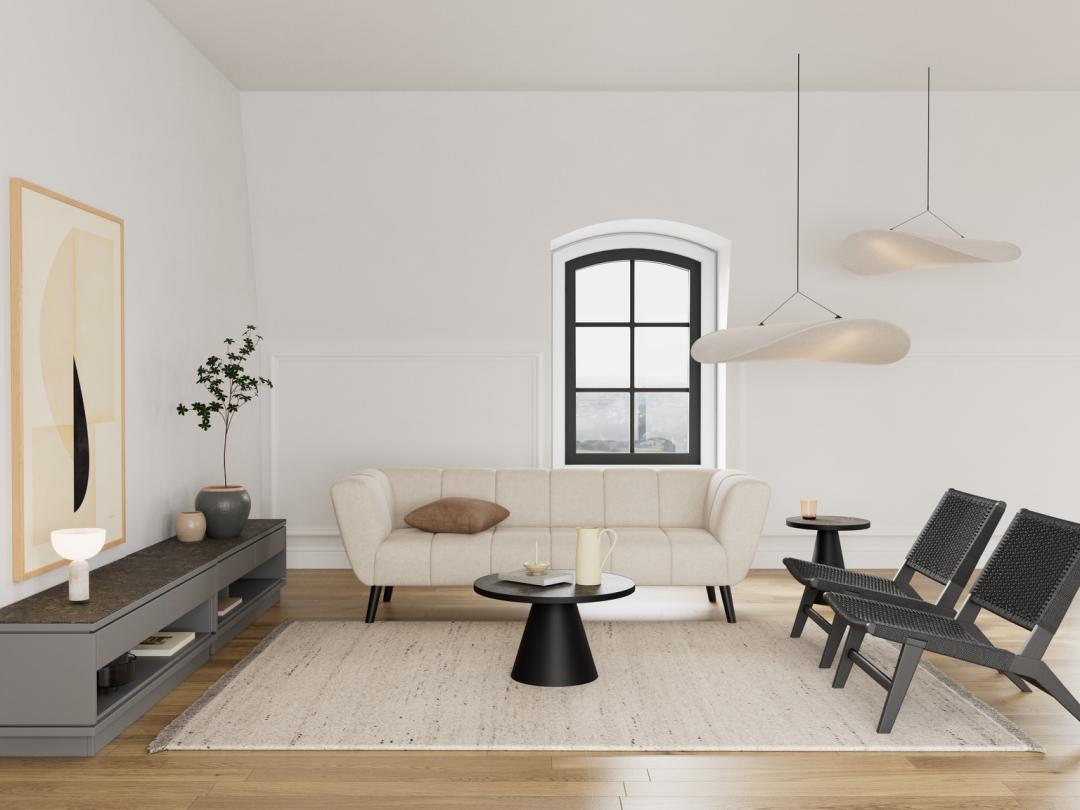 Loungestoel Carson 8211 Zwart Eikenhout 8211 Gevlochten Patroon