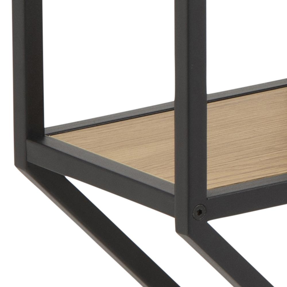 Wandplank Seaford 8211 Wild Eiken Melamine 8211 Metaal
