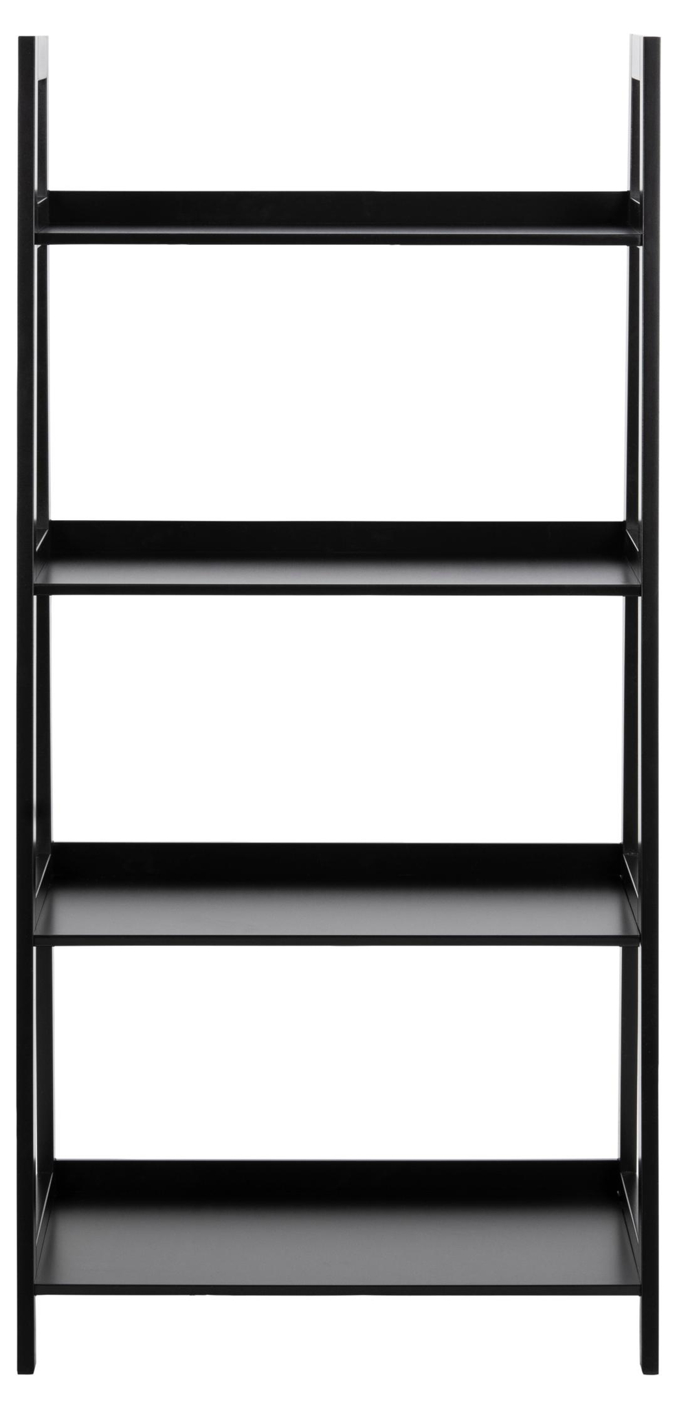 Boekenkast Wally 8211 Zwart Gelakt Mdf