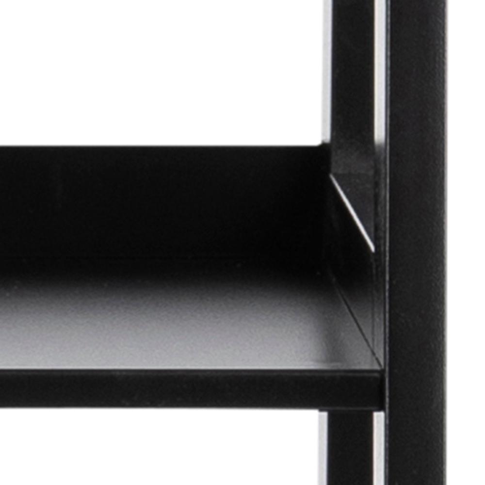 Boekenkast Wally 8211 Zwart Gelakt Mdf