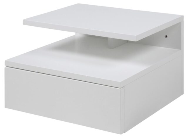 Nachtkastje Ashlan 8211 Wit Mdf