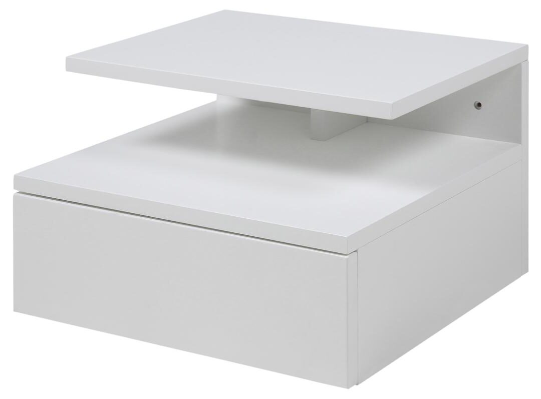 Nachtkastje Ashlan 8211 Wit Mdf Nachtkastje Ashlan 8211 Wit Mdf