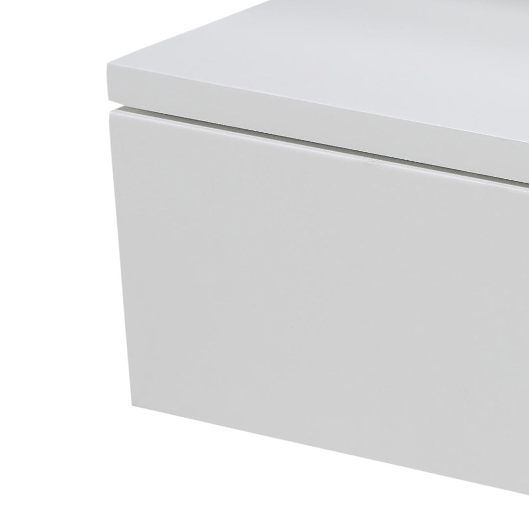 Nachtkastje Ashlan 8211 Wit Mdf Nachtkastje Ashlan 8211 Wit Mdf