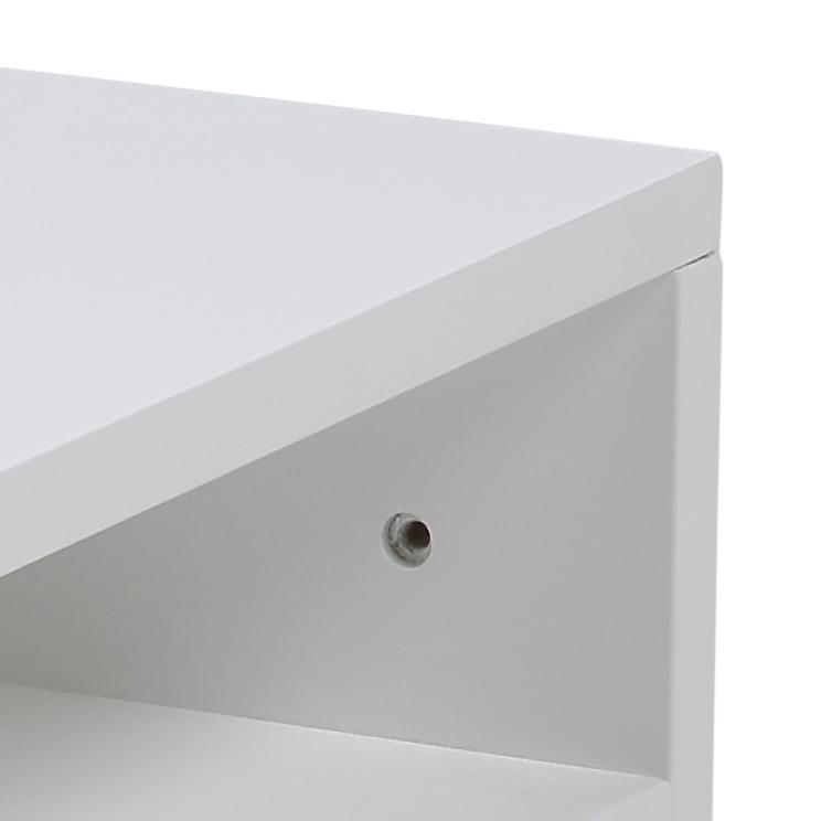 Nachtkastje Ashlan 8211 Wit Mdf Nachtkastje Ashlan 8211 Wit Mdf