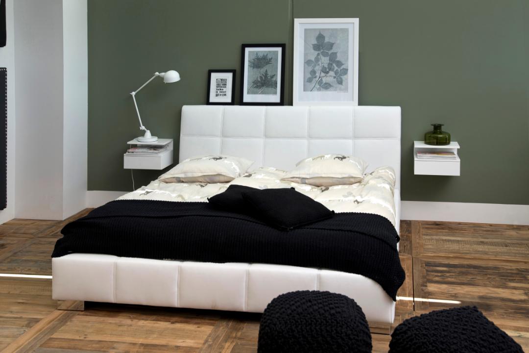 Nachtkastje Ashlan 8211 Wit Mdf Nachtkastje Ashlan 8211 Wit Mdf
