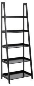 Boekenkast Wally - Zwart MDF