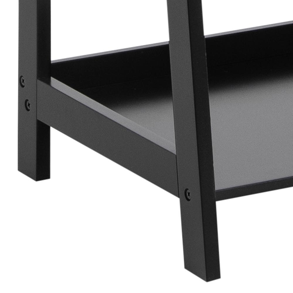 Boekenkast Wally 8211 Zwart Mdf