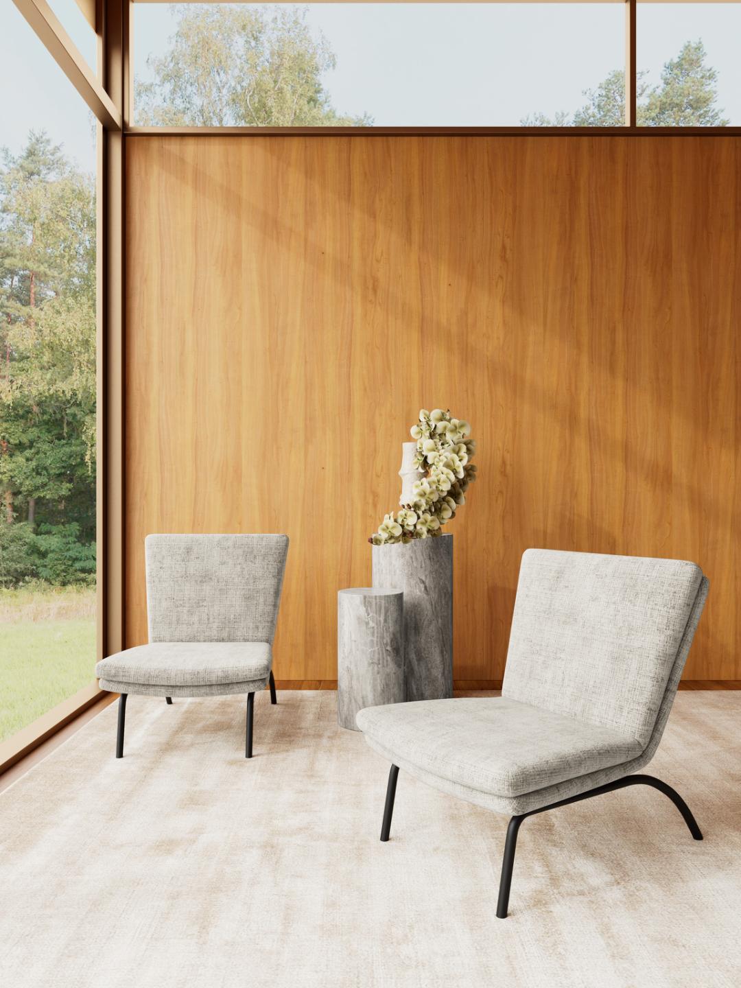 Zuil Dobbelsteen 8211 Grijs Marmer Melamine 8211 Set Van 2