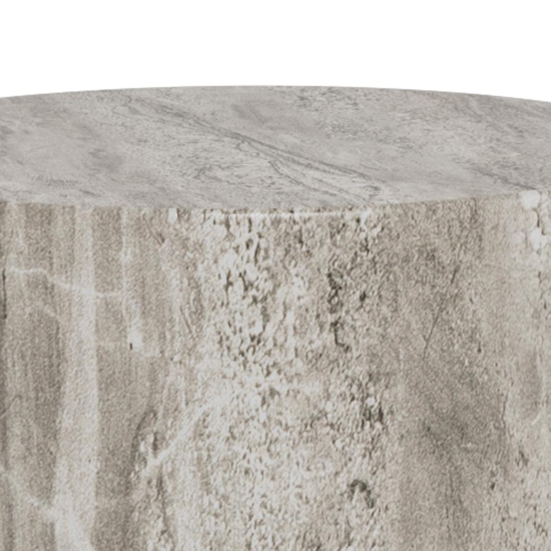 Zuil Dobbelsteen 8211 Grijs Marmer Melamine 8211 Set Van 2
