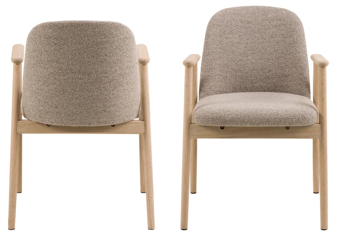 Eetkamerstoel Leo 8211 Stof Monza Beige 8211 Wit Geolied Eikenhout Minimale Bestelling 2 Stuks Eetkamerstoel Leo 8211 Stof Monza Beige 8211 Wit Geolied Eikenhout Minimale Bestelling 2 Stuks