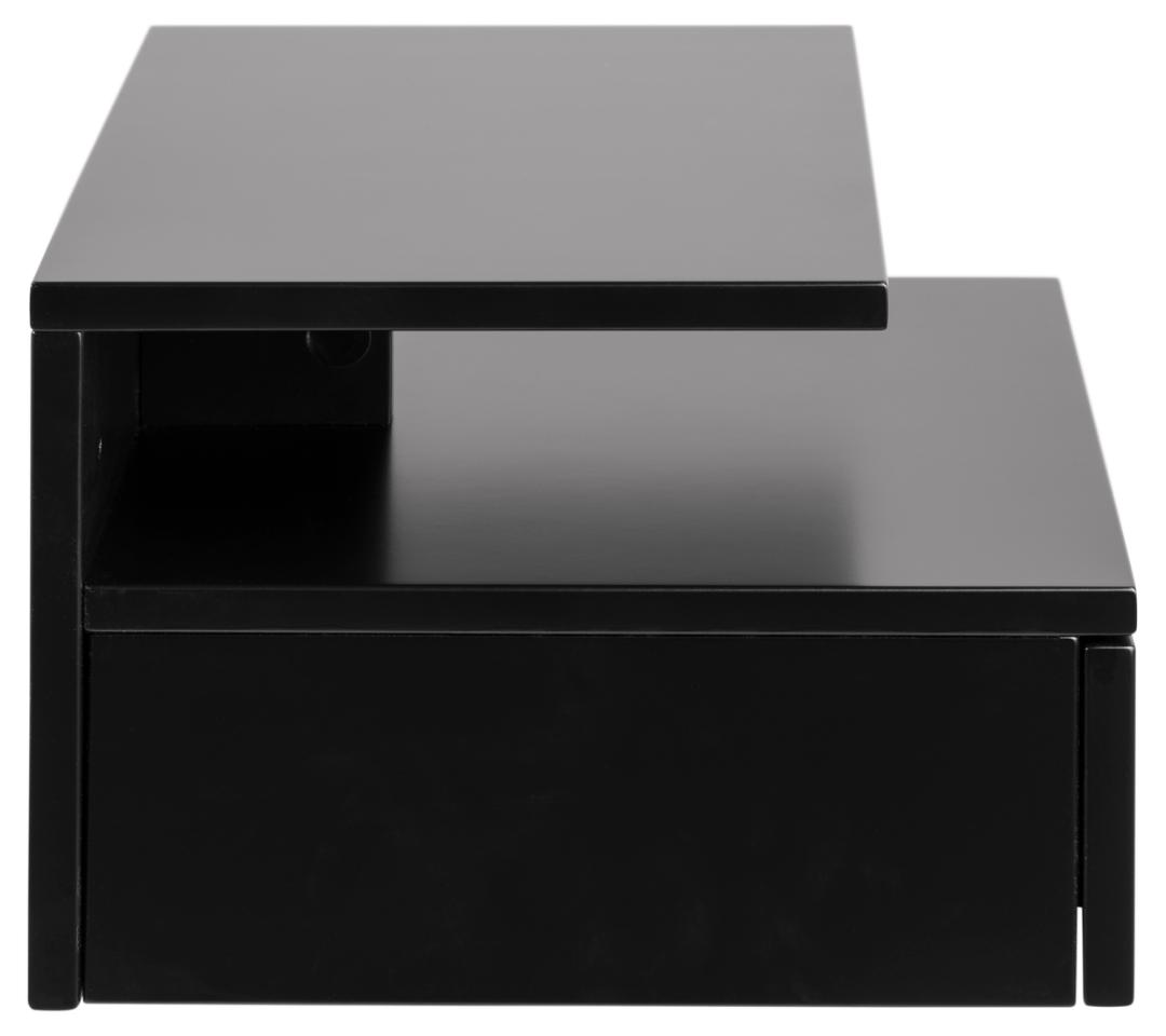 Nachtkastje Ashlan 8211 Zwart Mdf Nachtkastje Ashlan 8211 Zwart Mdf