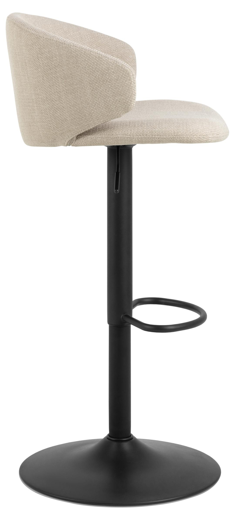 Barkruk Ella 8211 Stof Basel Beige 8211 Metaal Minimale Bestelling 2 Stuks