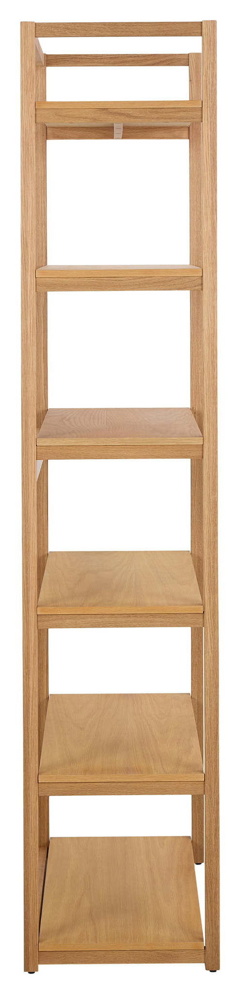 Boekenkast Ludza 8211 Eikenhout