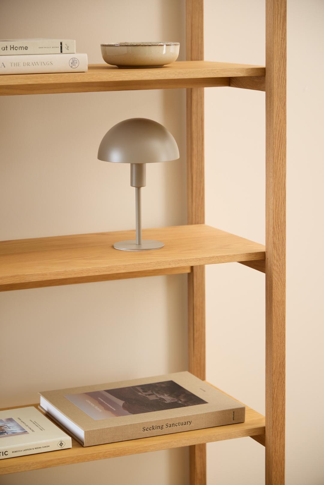 Boekenkast Ludza 8211 Eikenhout