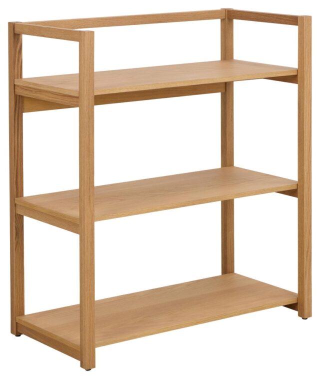 Boekenkast Ludza 8211 Eiken Fineer