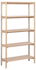 Boekenkast Braidwood - Wit geolied eiken hout