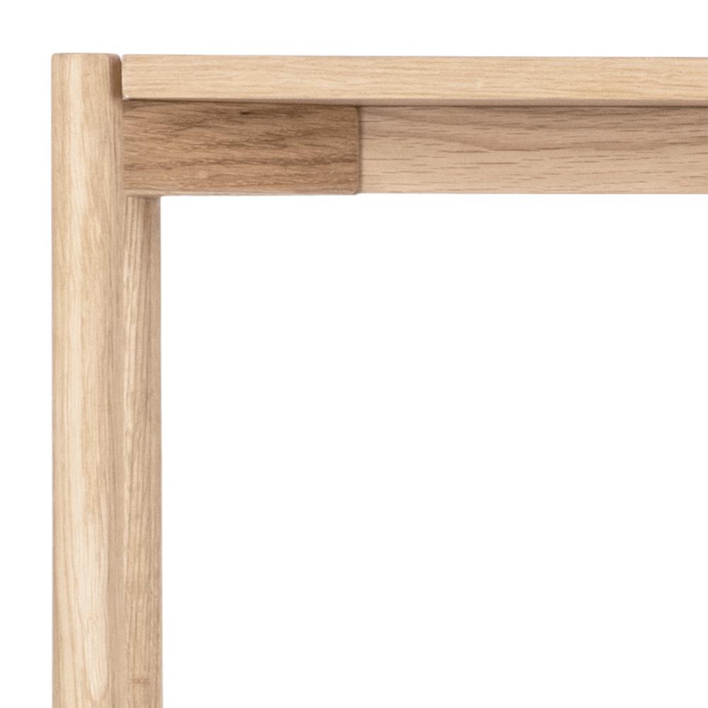 Boekenkast Braidwood 8211 Wit Geolied Eiken Hout