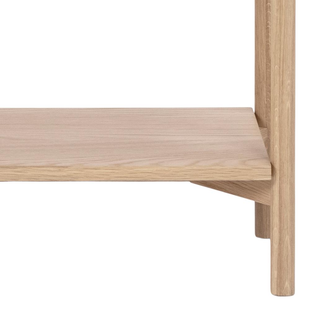 Boekenkast Braidwood 8211 Wit Geolied Eiken Hout