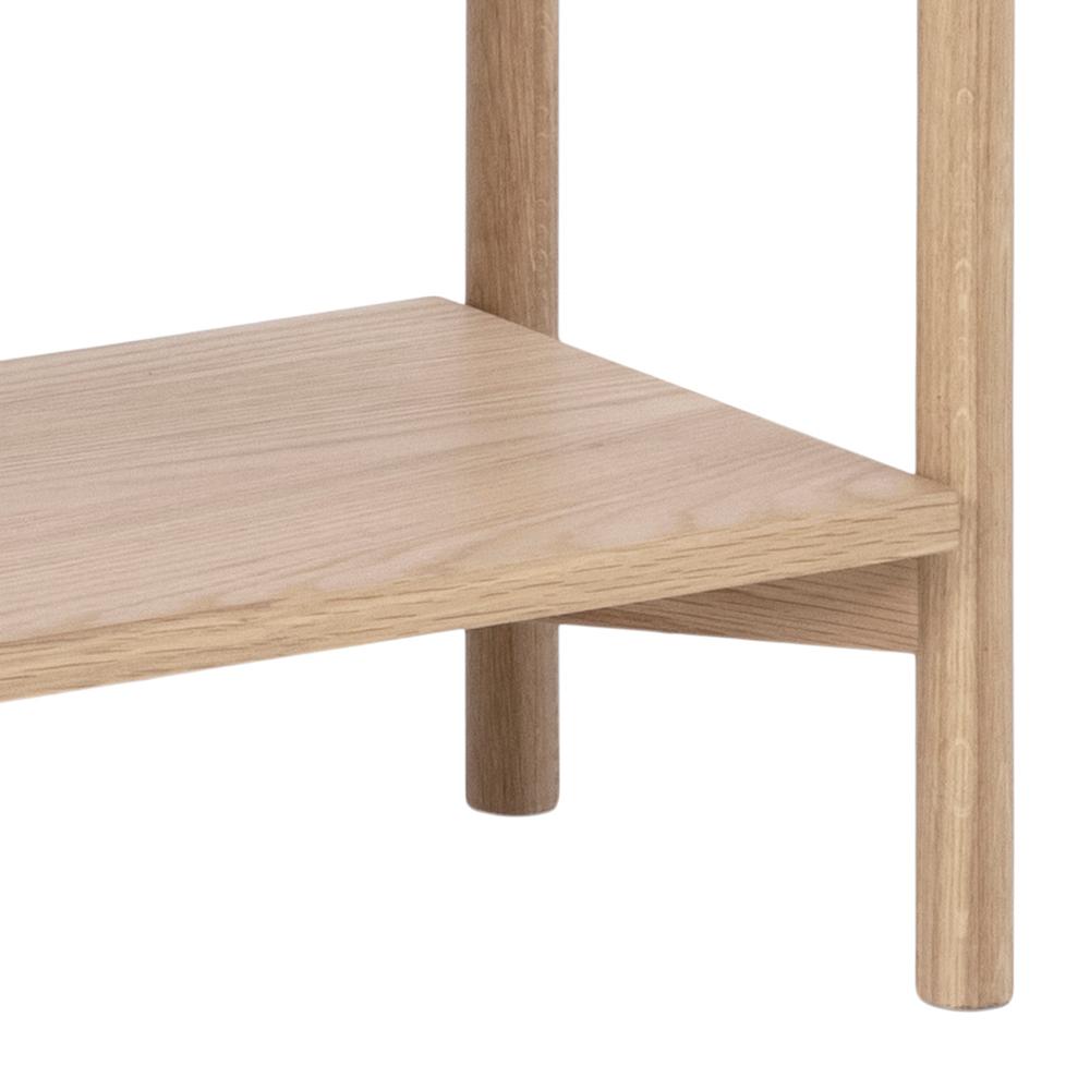 Boekenkast Braidwood 8211 Wit Geolied Eiken Hout