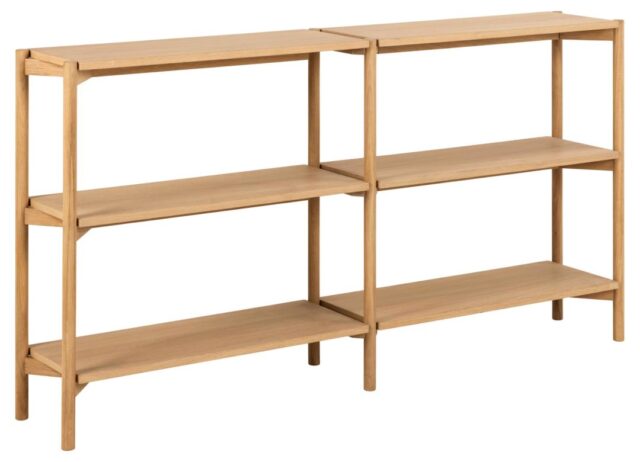 Boekenkast Braidwood 8211 Geolied Eiken Hout