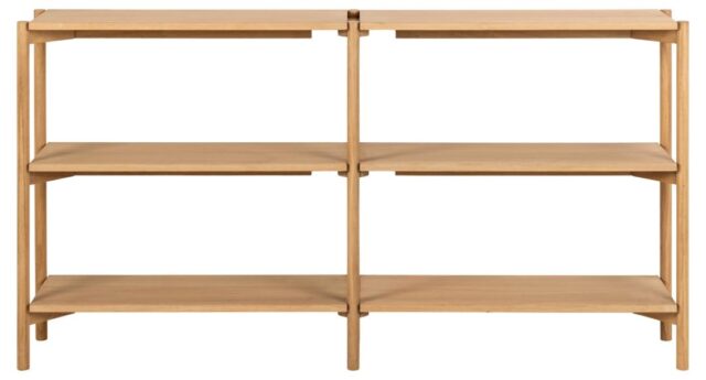 Boekenkast Braidwood 8211 Geolied Eiken Hout