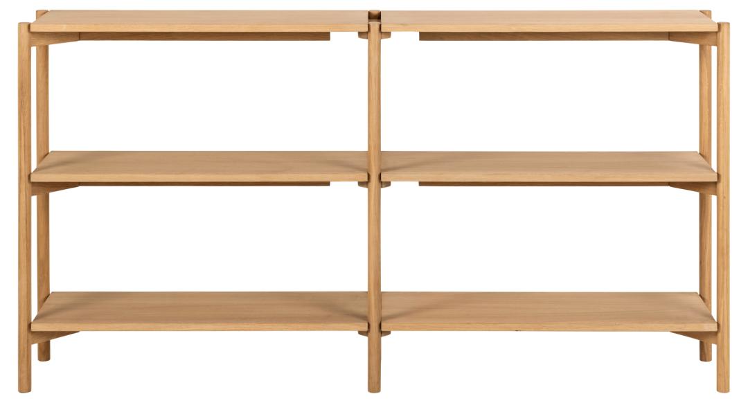 Boekenkast Braidwood 8211 Geolied Eiken Hout