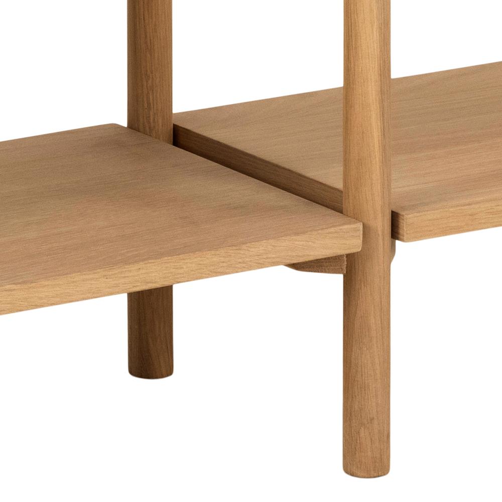 Boekenkast Braidwood 8211 Geolied Eiken Hout