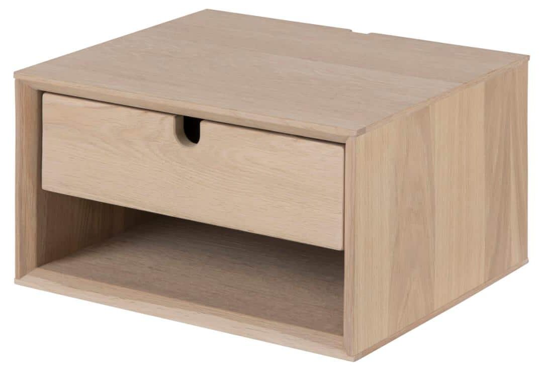 Nachtkastje Eeuw 8211 Wit Geolied Eiken Fineer