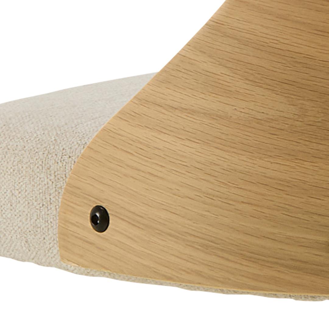 Barkruk Lucy 8211 Stof Apia Beige 8211 Metaal Minimale Bestelling 2 Stuks