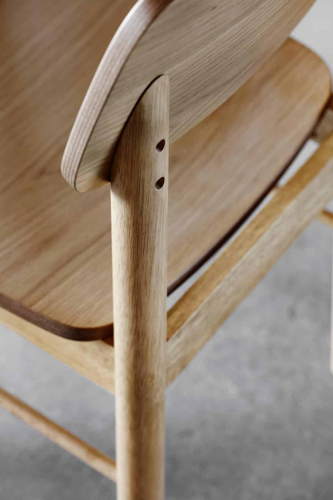 Barkruk Barlow 8211 Mat Eiken Fineer Minimale Bestelling 2 Stuks